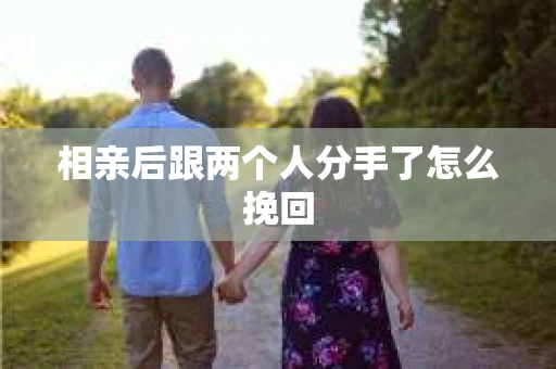 相亲后跟两个人分手了怎么挽回