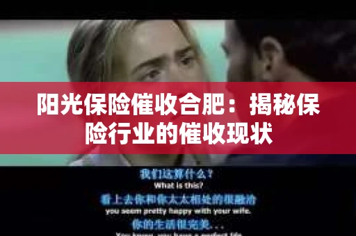 阳光保险催收合肥：揭秘保险行业的催收现状