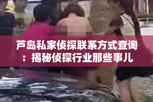 芦岛私家侦探联系方式查询：揭秘侦探行业那些事儿