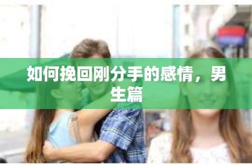 如何挽回刚分手的感情,男生篇 如何挽回刚分手的感情,男生篇