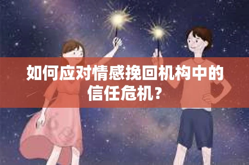 如何应对情感挽回机构中的信任危机？