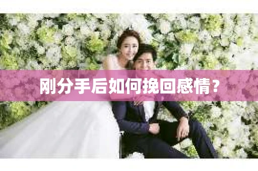 刚分手后如何挽回感情？
